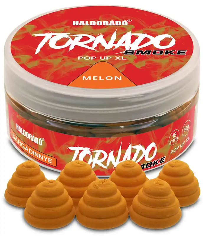 Haldorádó TORNADO Smoke Pop Up XL 15 mm - Sárgadinnye Gratis Retour