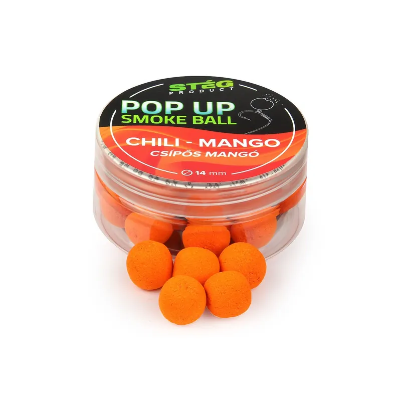Lage Kosten Stég Pop Up Smoke Ball 25g 14mm - chili-mangó