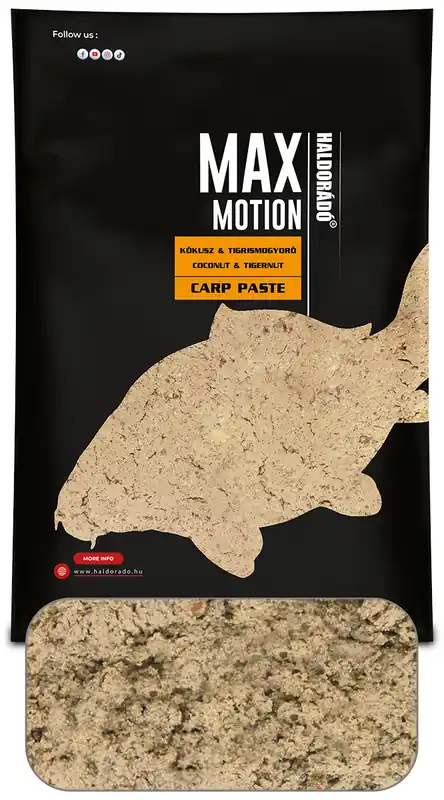 Haldorádó MAX MOTION Carp Paste - Kókusz & Tigrismogyoró Koop Online