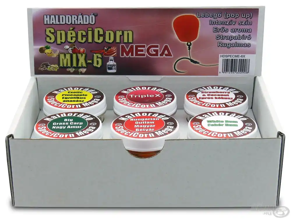 Haldorádó SpéciCorn Mega - MIX-6 / 6 íz egy dobozban Lage Kosten