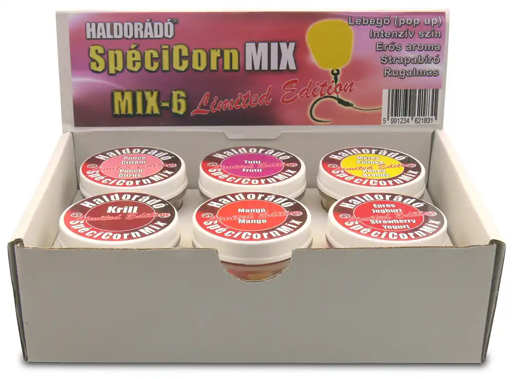 Haldorádó SpéciCorn Limited Edition - MIX-6 / 6 íz egy dobozban Gereduceerde Prijs