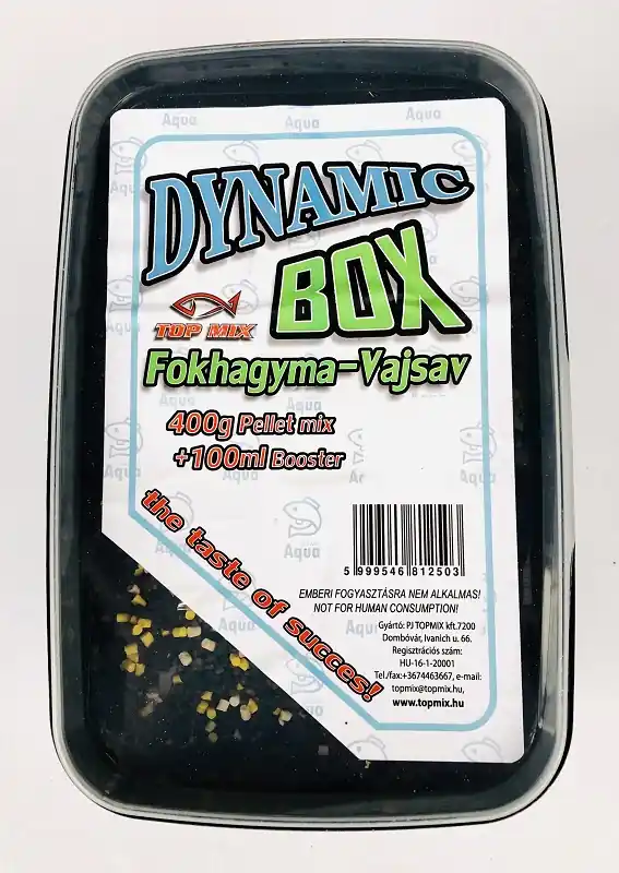 Uitverkoop Top Mix Dynamic Pellet Box Fokhagyma-Vajsav