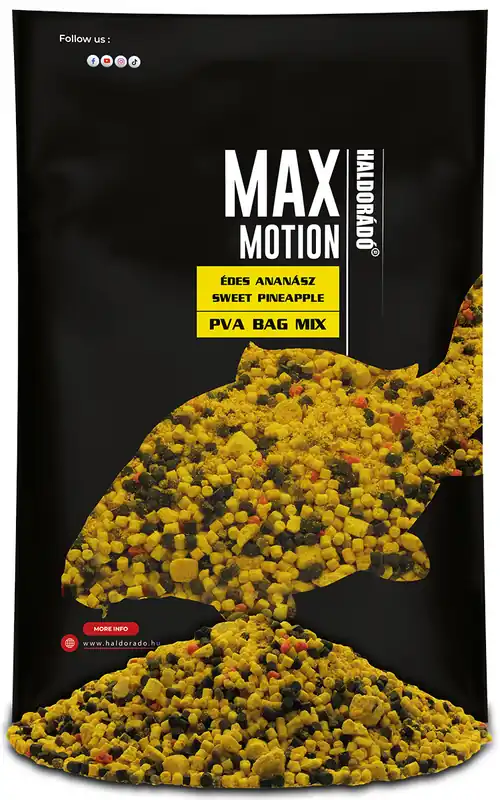 Haldorádó MAX MOTION PVA Bag Mix - Édes Ananász Gereduceerde Prijs