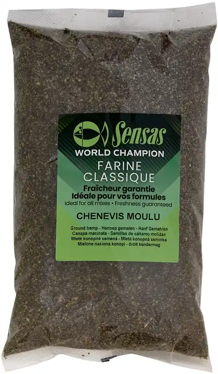 Betaalbaar Sensas Chenevis Moulu (zúzott kender) new 700g