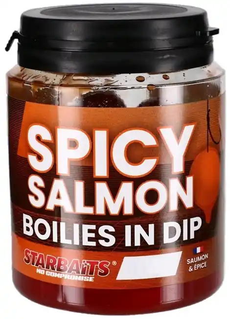 Direct Beschikbaar Starbaits Boilies in Dip Spicy Salmon 150g 20mm