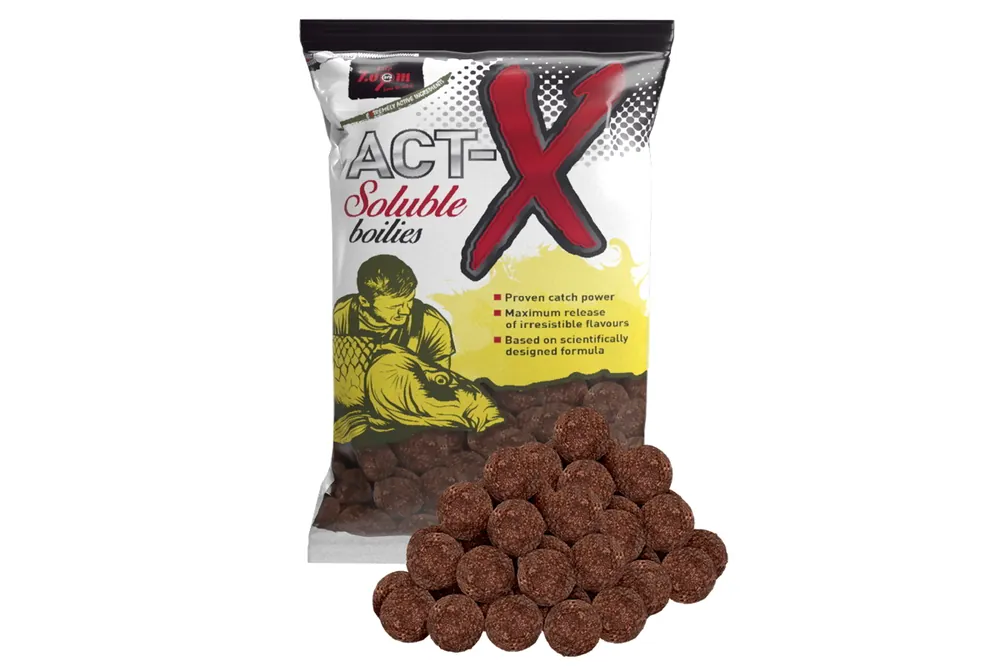 CZ Act-X Soluble oldódó bojli, 24 mm, édes fűszeres, 800 g Seizoensaanbieding