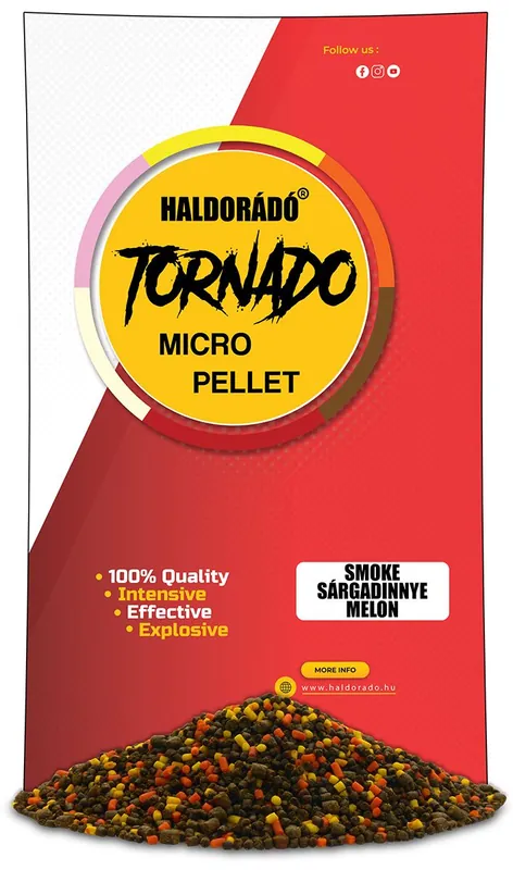 Bestseller Haldorádó Tornado Smoke Micro Pellet - Sárgadinnye