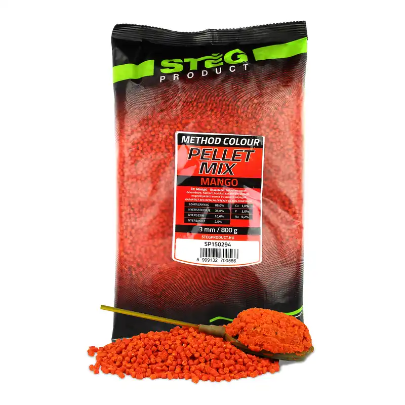 Korting Stég Pellet Mix 800g 3mm - mangó