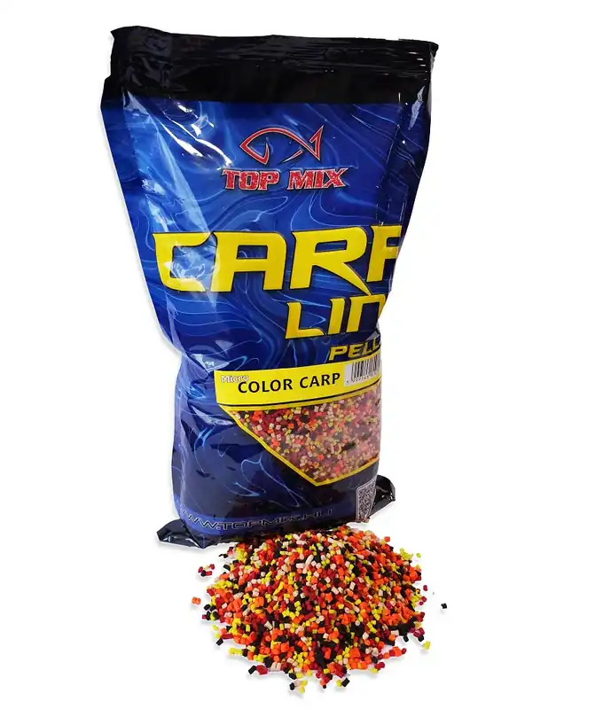 Seizoensaanbieding TOP MIX Carp Line Micro etető pellet Color Carp