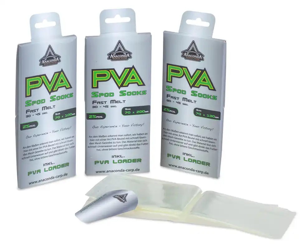 Flitsaanbieding ANACONDA PVA zacskó / 60x120mm / 20db