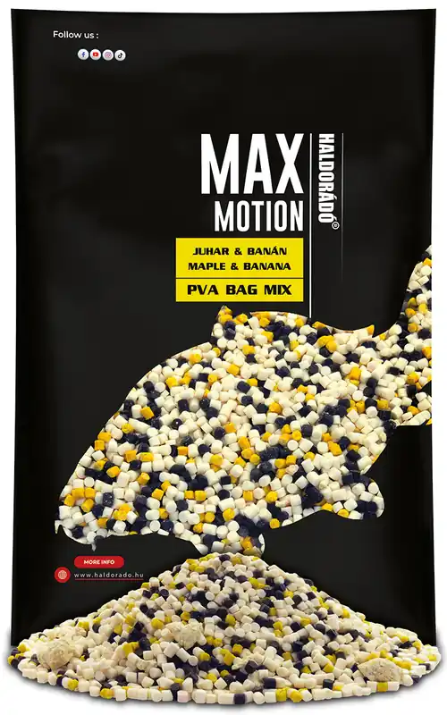 Populair Haldorádó MAX MOTION PVA Bag Mix - Juhar & Banán