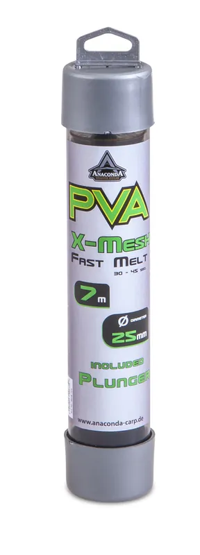 ANACONDA Fast Melt PVA X-Mesh gyorsan oldodó PVA háló + töltő / 7m / 25mm Goedkoop