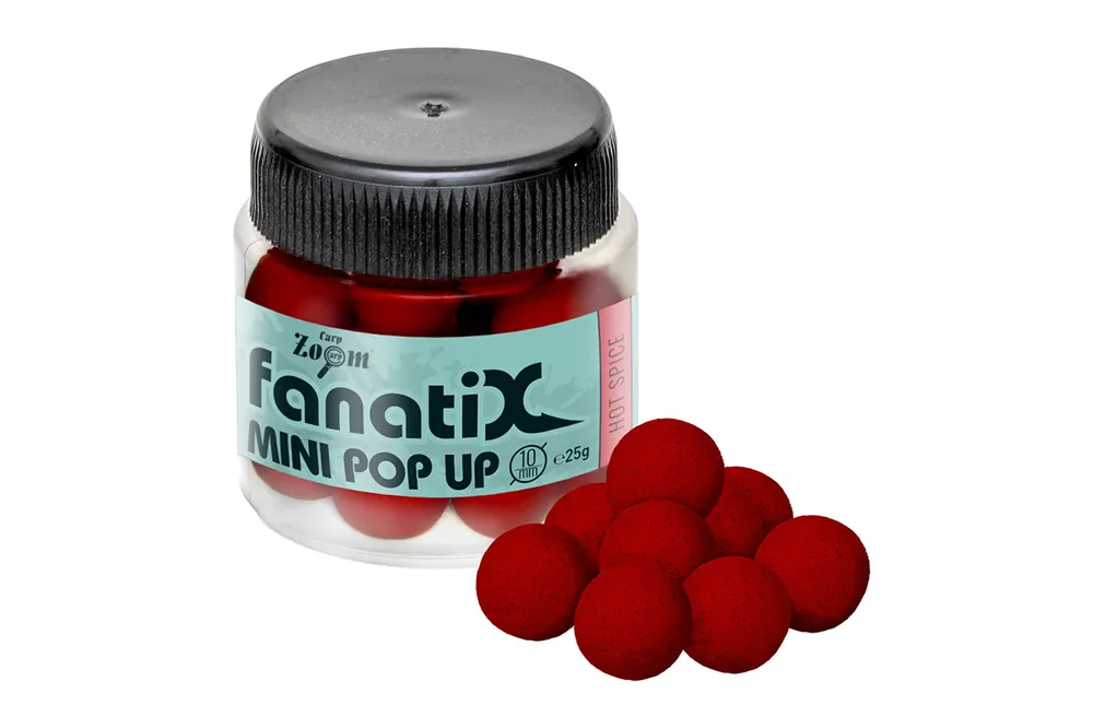 CarpZoom Fanati-X Mini Pop Up horogcsali, 10mm, csípős fűszeres, 25g Bestseller