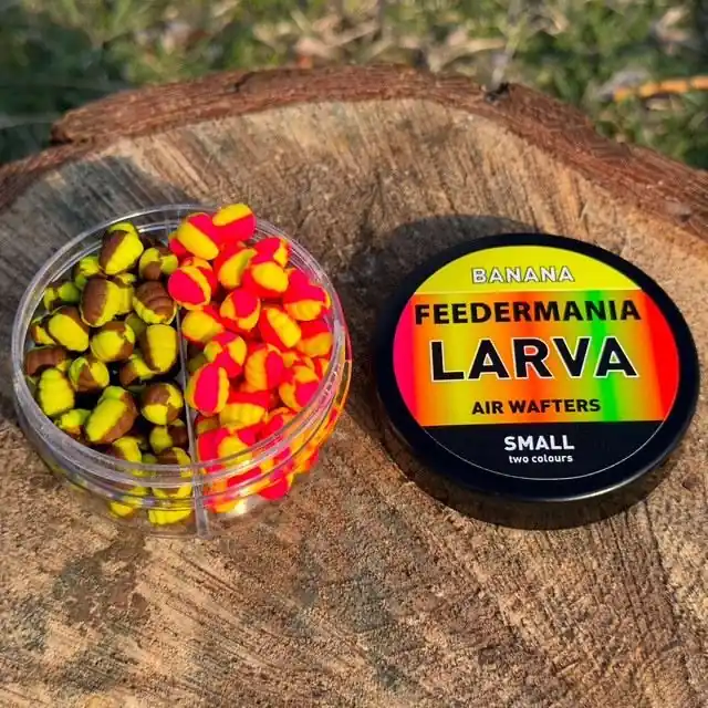 Feedermánia Larva Air Wafters Two Tone S Banana Direct Verzonden