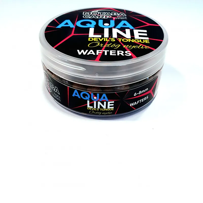 Motaba Carp Aqua Line Wafter Ördög nyelve 6-8mm 40g Hoge Kwaliteit