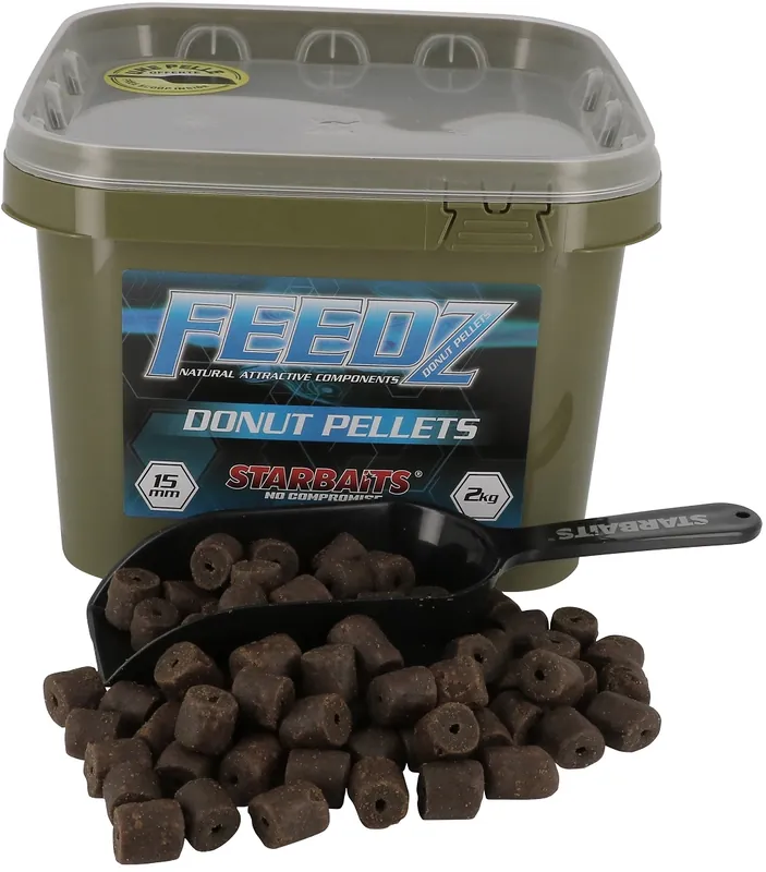 Express Levering Starbaits Feedz Donuts (pellet lyukkal) 20mm 2kg