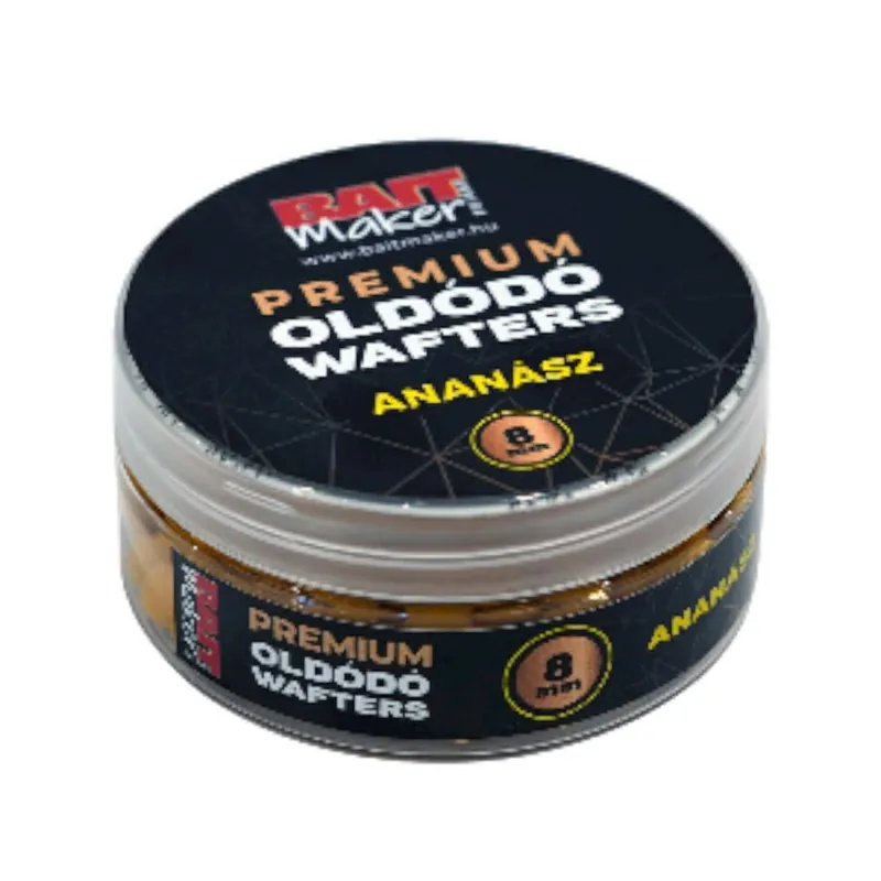 BAIT MAKER Premium Oldódó Wafters 8 mm Ananász 25 g Koop Vandaag