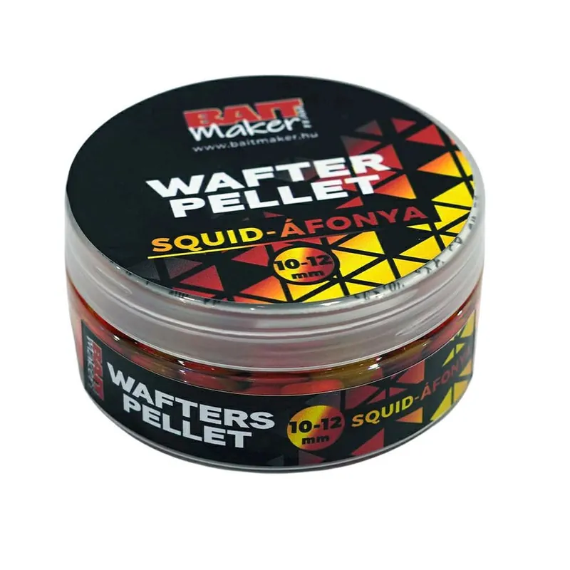 Hoge Kwaliteit BAIT MAKER Wafters Pellet 10,12 mm Squid-Áfonya 30 g
