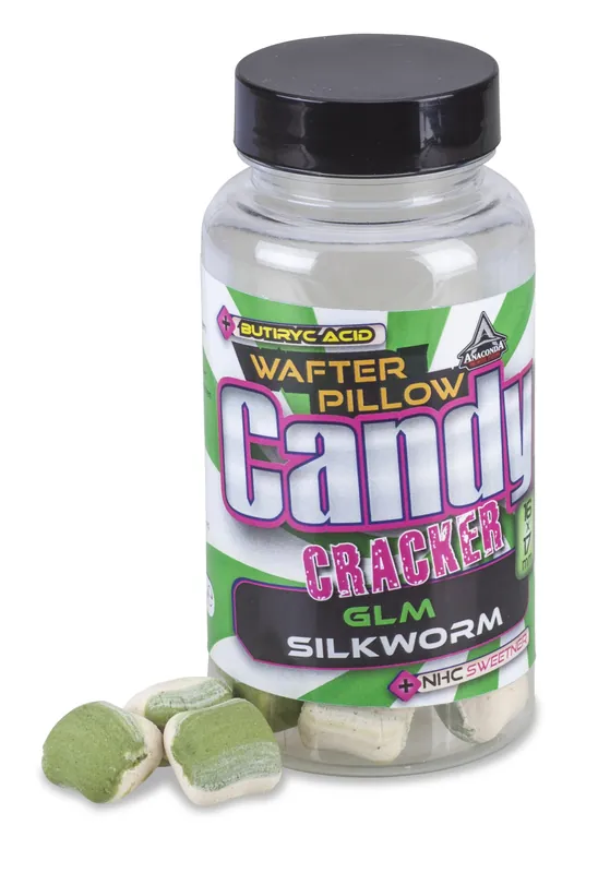 ANACONDA Candy Cracker Wafter GLM Silkworm/Édes-selyemhernyó 9x10mm / 55g Merkproduct