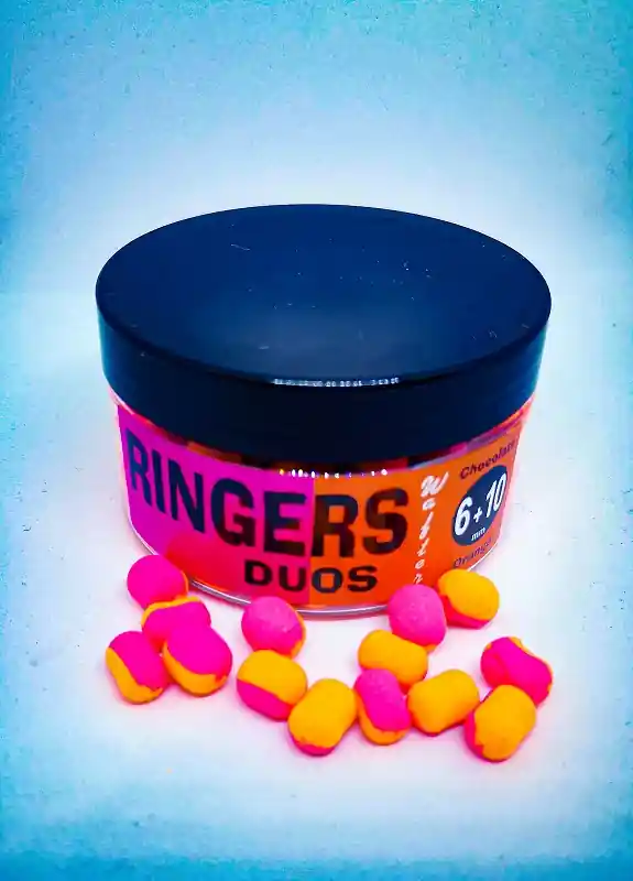 Premium Ringers Duos Wafters - Pink-orange 6-10mm