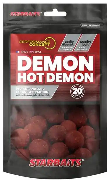 Starbaits Boilies Hot Demon 200g 20mm Speciale Aanbieding