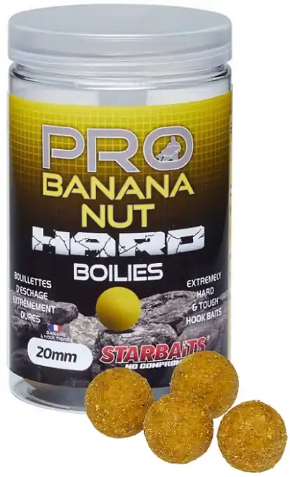 Starbaits Hard Boilies Pro Banana Nut 200g 20mm Koop Online