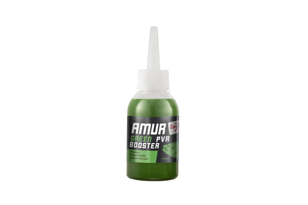 CarpZoom Amur Booster fluo zöld aroma, natúr, 75ml Aanbieding