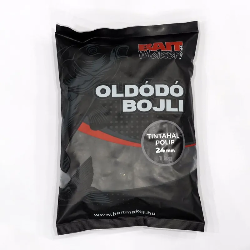 Merkproduct BAIT MAKER Oldódó bojli 24 mm Tintahal Polip 1 kg