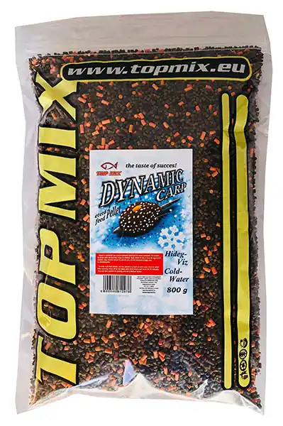 Nieuw Top Mix Dynamic Carp etető pellet, Hidegvíz