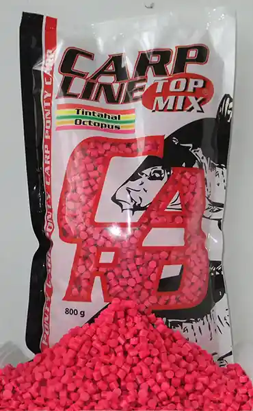 Top Mix Carp Line Fluoro etető pellet, Tintahal Flitsaanbieding