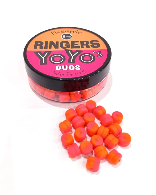 Ringers Yoyo Duos Orange and Pink (8mm) Flitsaanbieding