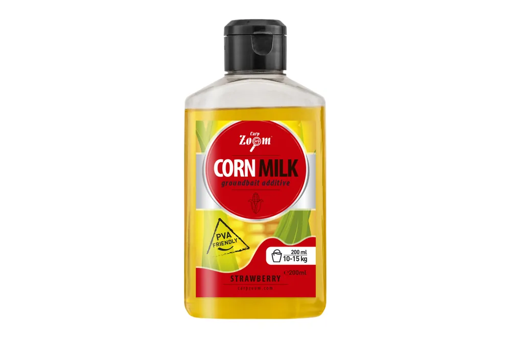 Flitsaanbieding CarpZoom Corn Milk Extra folyékony adalékanyag, eper, 200ml