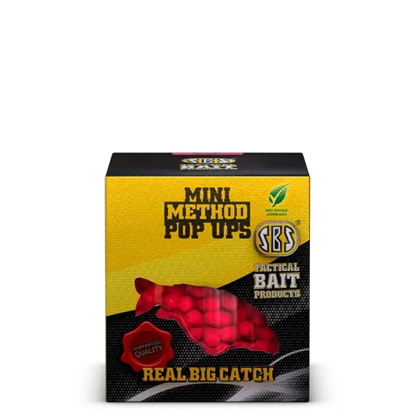 SBS Mini Method Pop Ups Garlic 8-10mm 20g Alleen Vandaag
