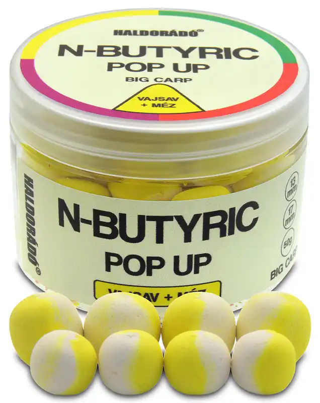 Op = Op Haldorádó N-Butyric Pop Up Big Carp 13, 17mm - Vajsav + Méz