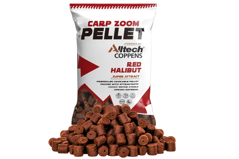 CZ Red Halibut Pellet, 15 mm, halibut, 800 g Betrouwbaar