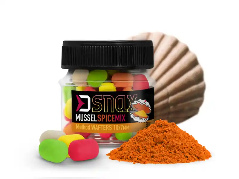 Betaalbaar Delphin MIX D SNAX WAFT csali 10x7mm/20g (Kagyló-Fűszer)