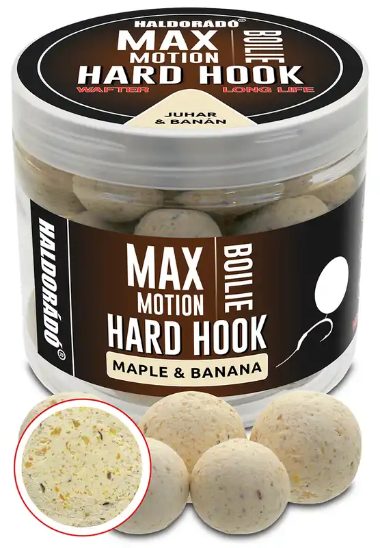 Nu Kopen Haldorádó MAX MOTION Boilie Hard Hook Wafter 16, 20 mm - Juhar & Banán