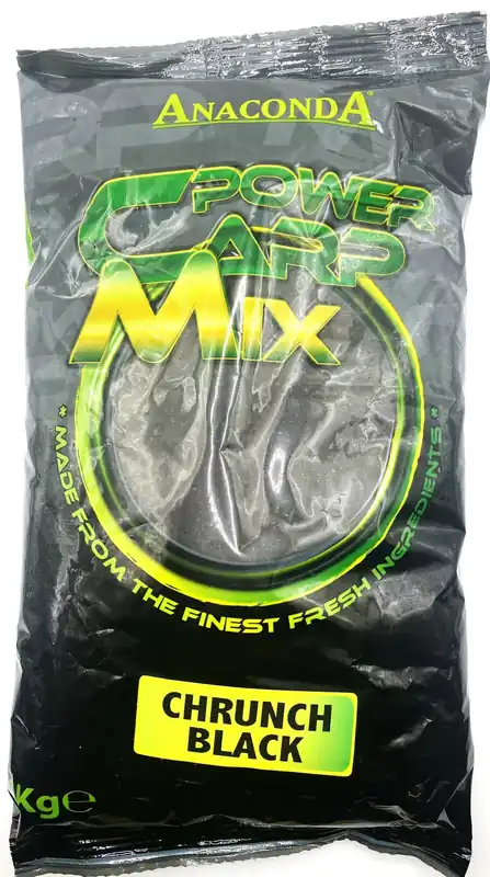 ANACONDA Power Carp Mix Crunch Black/Fűszeres-hal 1kg Snelle Levering