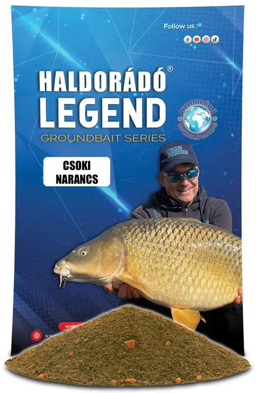 Haldorádó LEGEND Groundbait - Csoki - Narancs Betrouwbaar