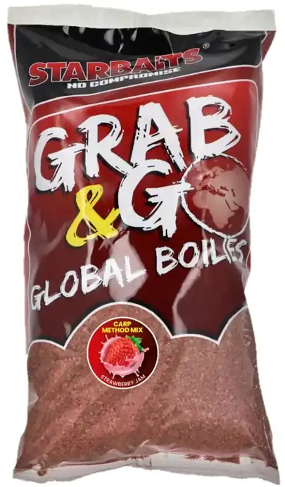 Starbaits Method Mix Global Strawberry Jam 1,8kg Voordeelprijs