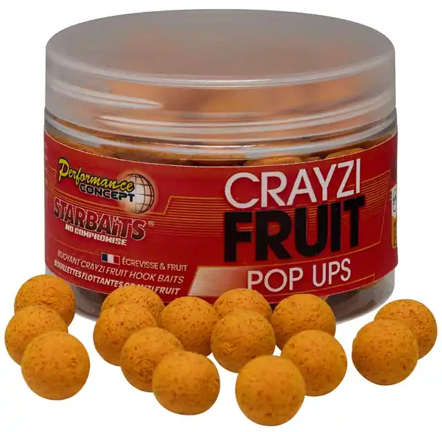 Laatste Kans Starbaits POP UP Crayzi Fruit 50g 16mm