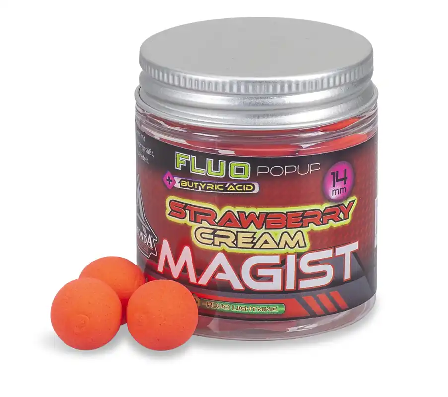 ANACONDA Magist Micro Fluo Pop Up Strawberry Cream / 10mm Finale Uitverkoop