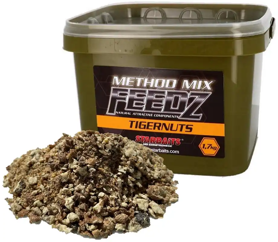 Starbaits Method Mix Feedz Tigernuts 1,7kg Beperkt Aanbod