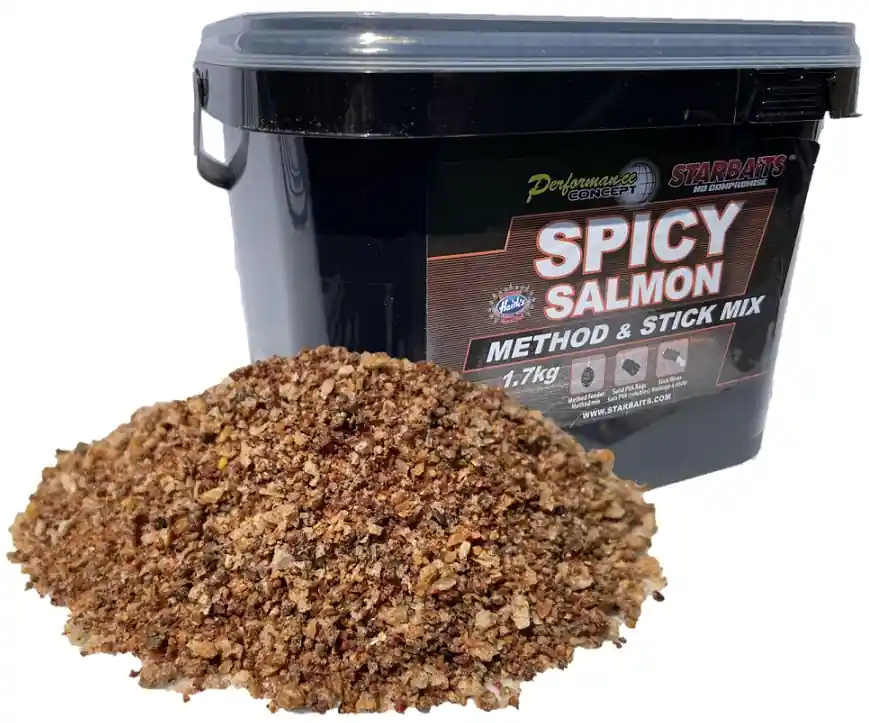 Starbaits Method & Stick Mix Spicy Salmon 1,7kg Nu Kopen