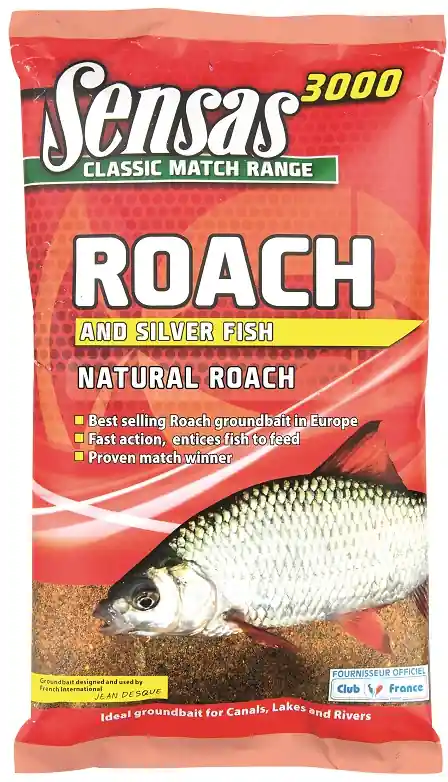 Sensas Etetőanyag 3000 UK Super Roach (koncér) 1kg Goedkoop