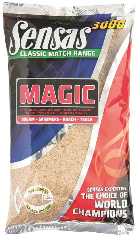 Sensas Etetőanyag 3000 UK Magic Naturel (természetes) 1kg Meest Verkocht