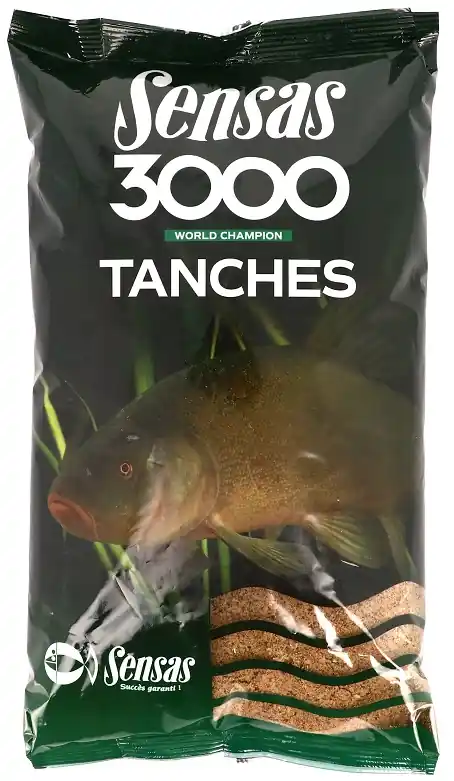 Gratis Retour Sensas Etetőanyag 3000 Tench (compó) 1kg