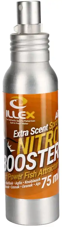 Illex Nitro Booster spray 75ml - fokhagyma Beperkte Voorraad