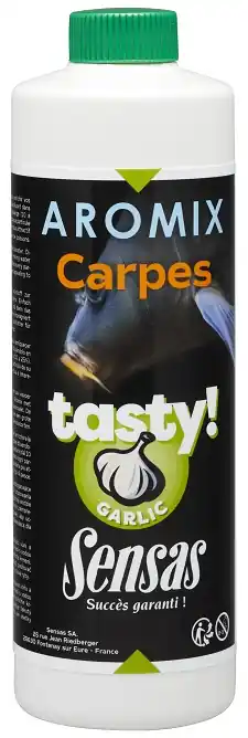 Gereduceerde Prijs Sensas Attraktor Aromix Carp Tasty Garlic (fokhagyma) 500ml