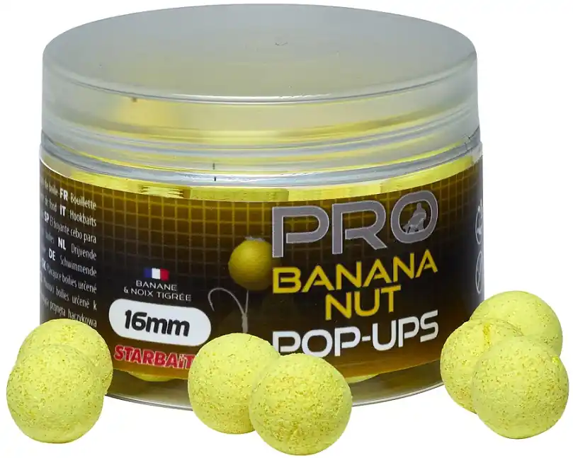 Superprijs Starbaits POP UP Pro Banana Nut 50g 12mm